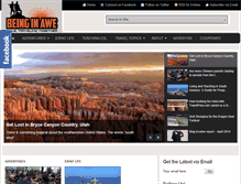 Tablet Screenshot of beinginawe.com